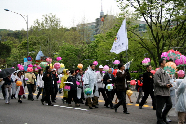2009년 연등제 - 대불련제등행렬