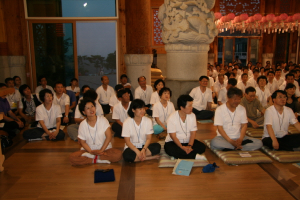 2009 대불련 총동문대회 - 용인 법륜사 1부 - 참석자