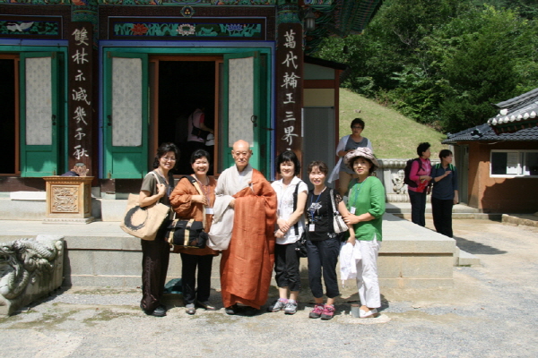 법흥사 구인사 사찰순례 - 기념사진