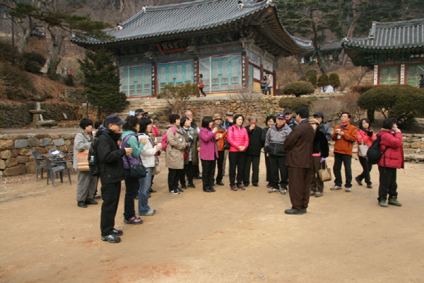 15차 사찰순례 강화 전등사 정수사 - 사찰설명듣기