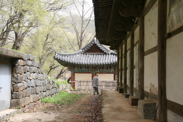 제 16차 공주마곡사 사찰순례 - 뒷뜰모습